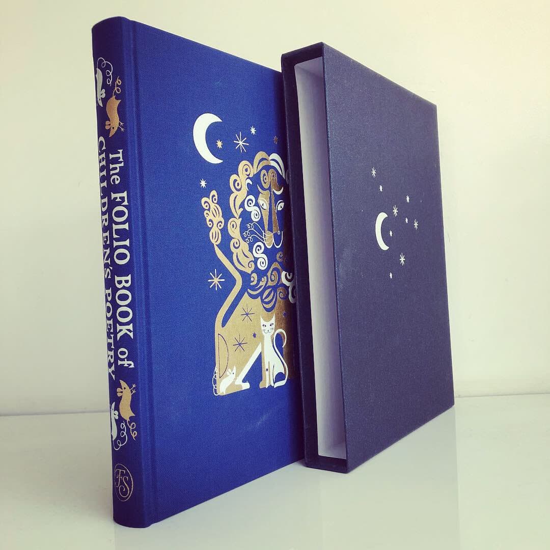 The Folio Book of Children’s Poetry – Introduction by Penelope Lively & Illustrated by Lesley Barnes (Folio Society)