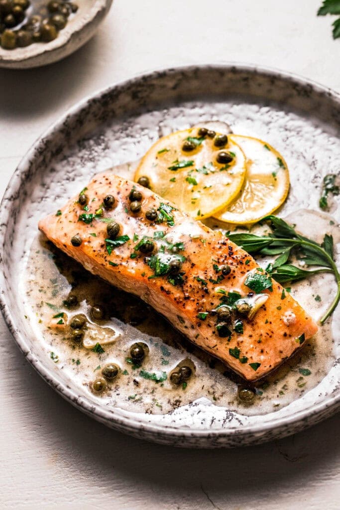 Salmon Piccata